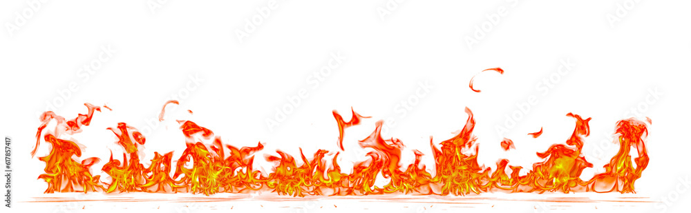Fire flame on transparent background isolated png.. Fire flame on transparent background isolated png..