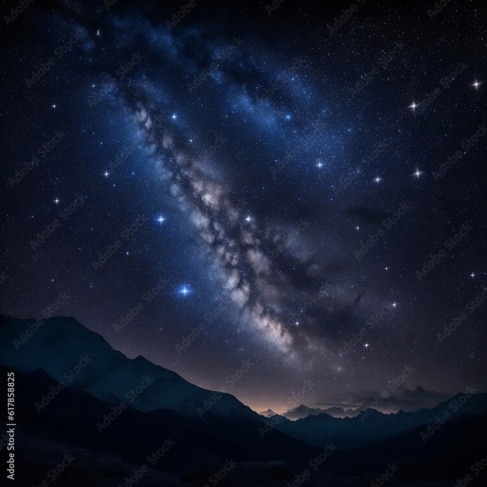 night sky with stars night sky with stars