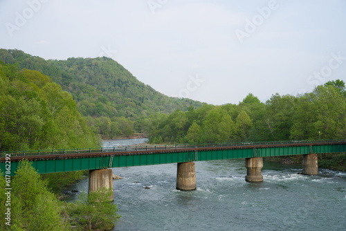 Wallpaper Mural 石北本線の鉄橋 Torontodigital.ca