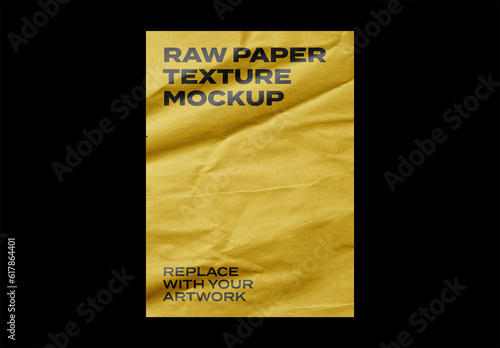 Paper Mockup Texture Letterhead Template Branding Identity Blank Poster Flyer