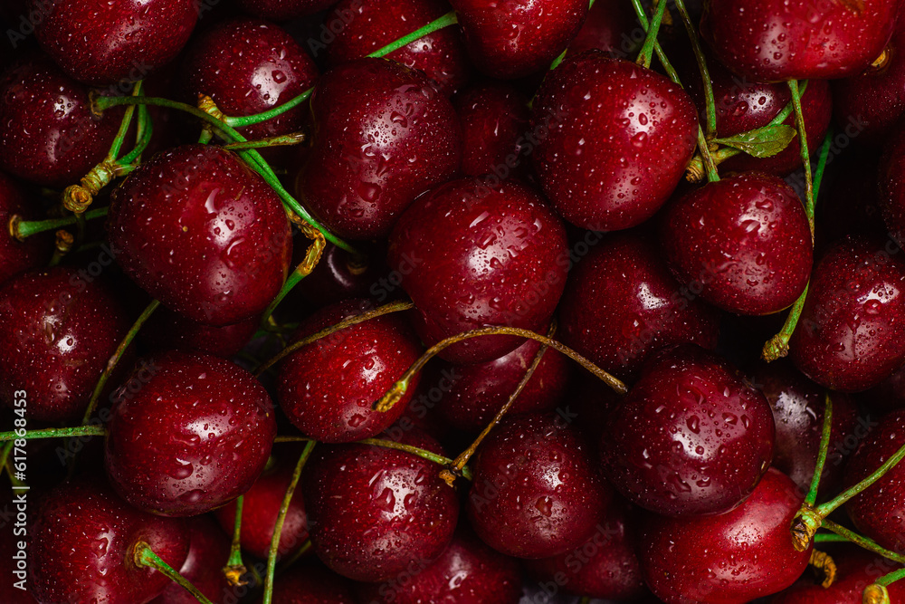 cherry close-up. cherry macro cherry close-up. cherry macro