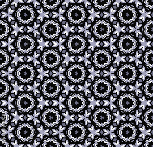 Multi color seamless abstract pattern. Background and backdrop. Multi Colored. Colorful ornamental design. Colored mosaic ornaments. Vector graphic illustration. EPS10.