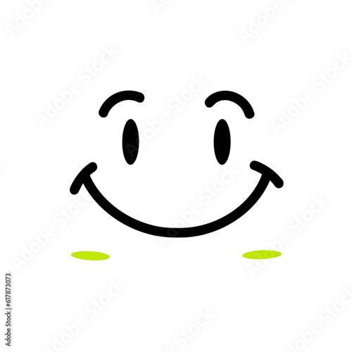 Expressive Communication: Smile Emoji Logo Vector Design for Positive Messaging