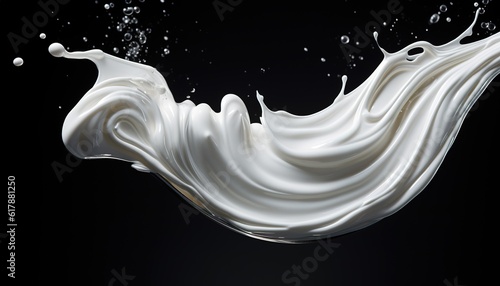 Skin care cream  face serum  lotion dab. white light cream cosmetic beauty product