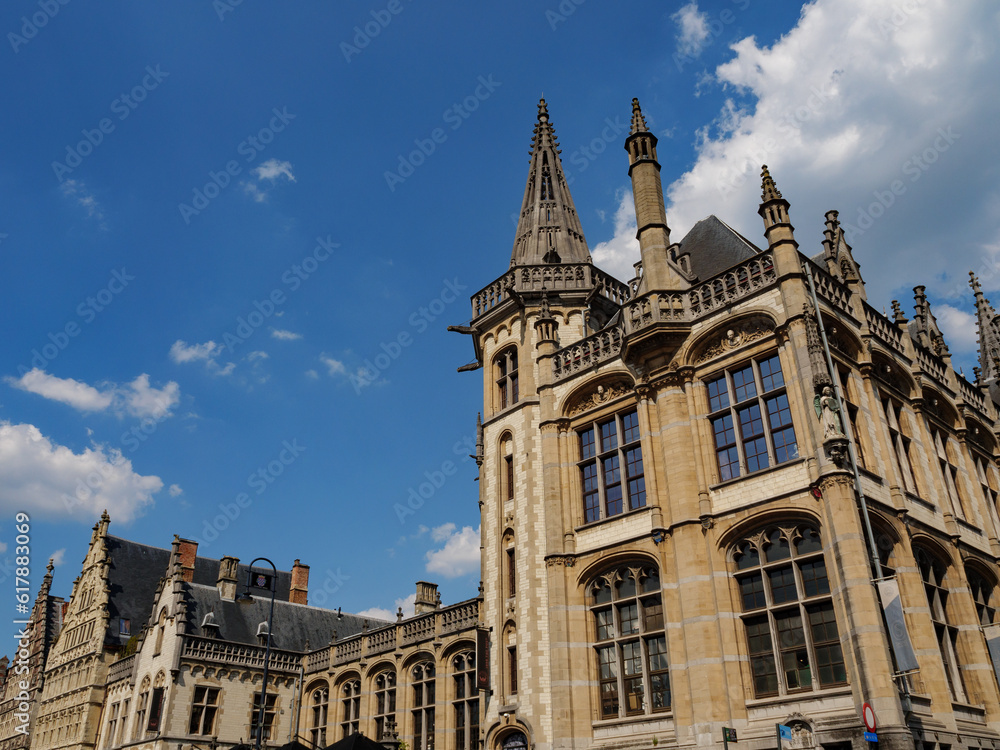 Die Altstadt von Gent in  Belgien
