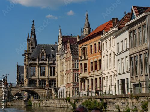 Die Altstadt von Gent in Belgien