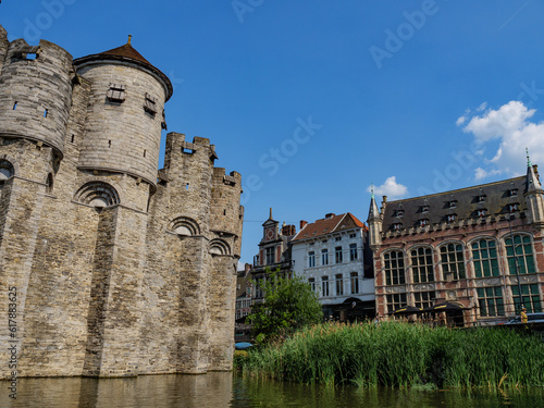 Die Altstadt von Gent in Belgien