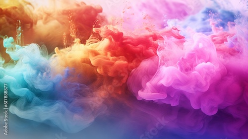 rainbow smoke texture