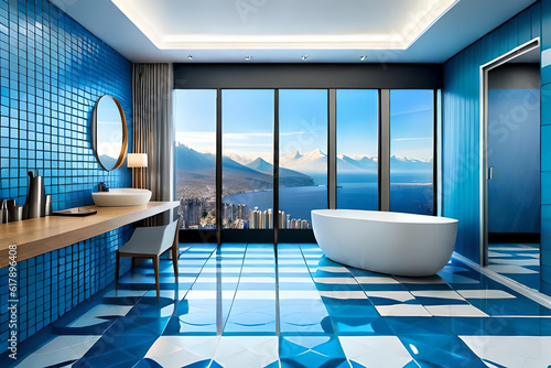 modern bathroom interior