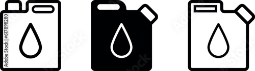 Acrylic primer isolated icon, concrete admixtures linear icons. Oil line icons collection. Web symbol for web and apps. Sign design in outline style ilustration. 