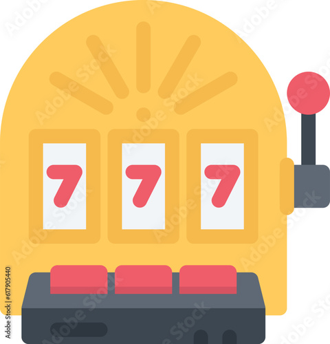 design vector image icons slot machine