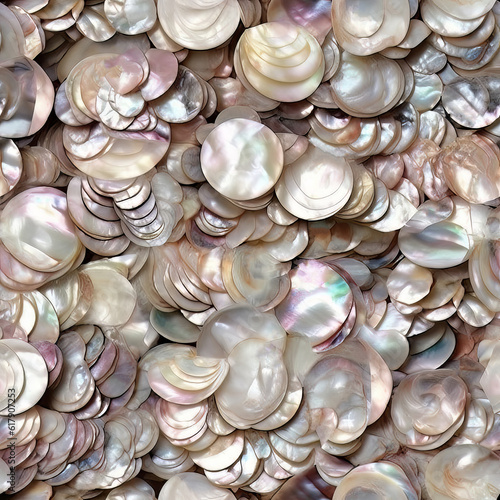 Pearl and Shell Gem Semi Precious Graphic Design Backgrounds