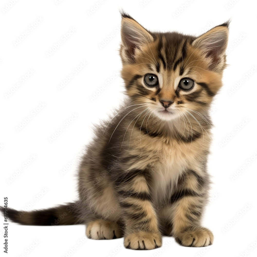 kitten isolated on transparent background kitten isolated on transparent background