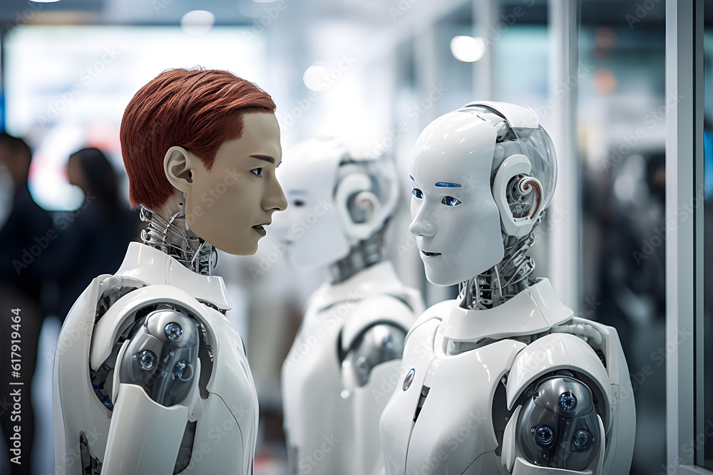 Artificial intelligence humanoid robot Artificial intelligence humanoid robot
