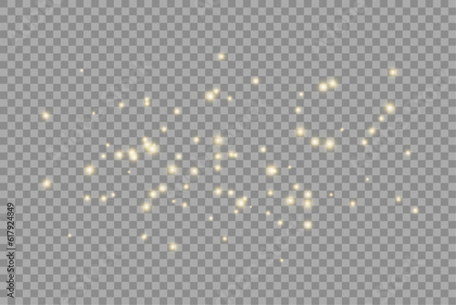 Vector sparkle dust png magical light effect falling star trail. Pixie glitter.