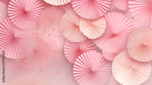 Fundo de ano novo de textura rosa de papel japon  s