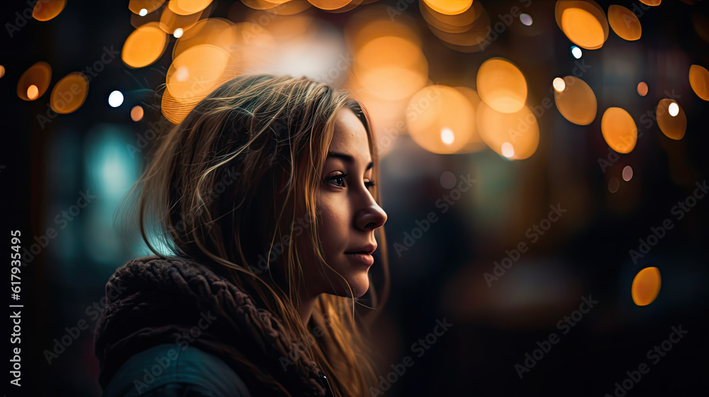 Creative Use of Bokeh in Portrait Photography: Capturing the Essence of a Young Girl with Artful Blur Creative Use of Bokeh in Portrait Photography: Capturing the Essence of a Young Girl with Artful Blur