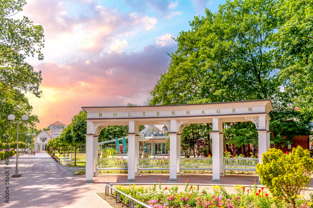 Obraz premium Seebad Boltenhagen, Ostsee, Deutschland 