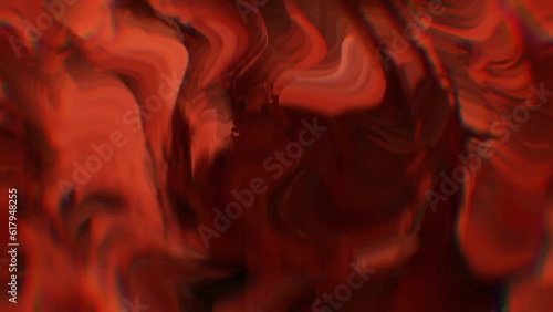 Glitch Wave VFX. TV Screen Noise. Video background, transition, effect for video and motion graphic