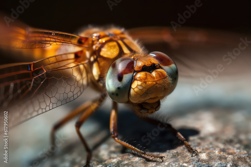 Macro shot of Dragonfly