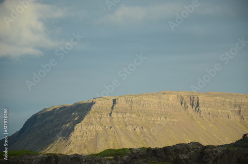 West Fjords Iceland During Sunset