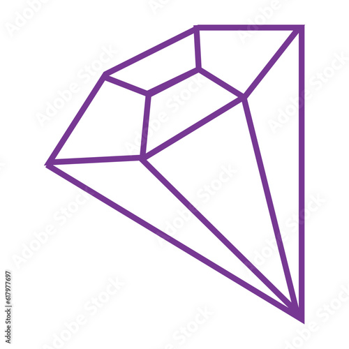 diamond crystal isolated icon vector illustration designicon vector illustration graphic design photo