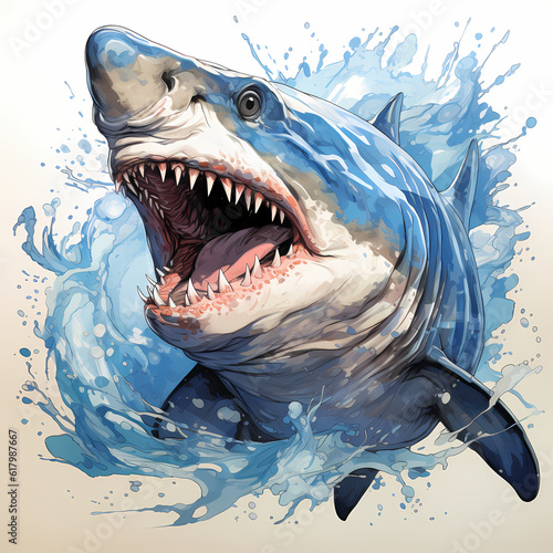 Shark Mascot