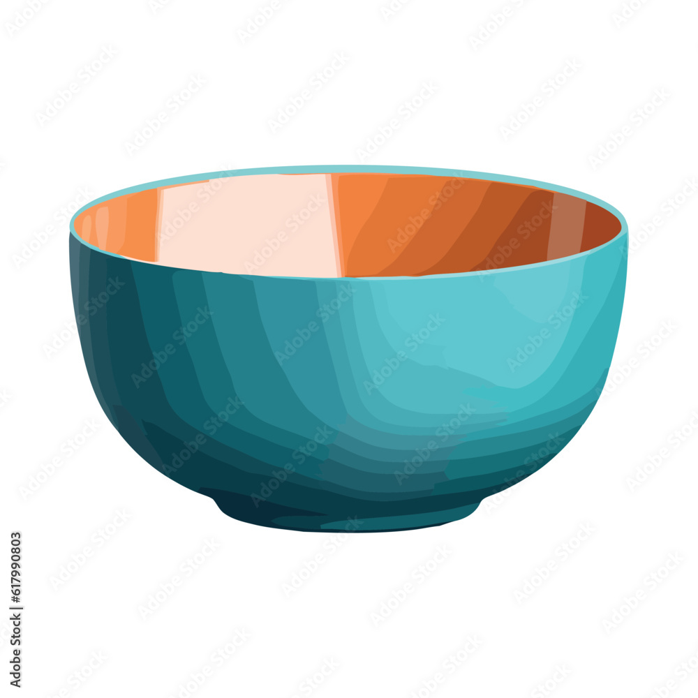 Blue pottery plate empty design Blue pottery plate empty design
