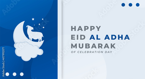 Eid Al Adha Mubarak Celebration Vector Design Illustration for Background, Poster, Banner, Advertising, Greeting Card