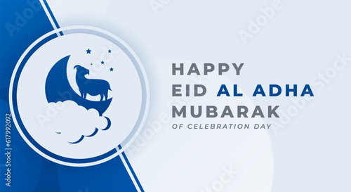 Eid Al Adha Mubarak Celebration Vector Design Illustration for Background, Poster, Banner, Advertising, Greeting Card