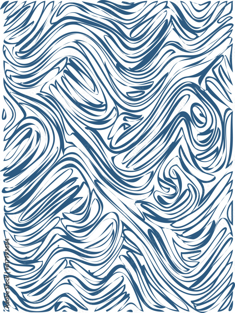 Abstract Seamless Zebra Wavy Lines Pattern Background Abstract Seamless Zebra Wavy Lines Pattern Background