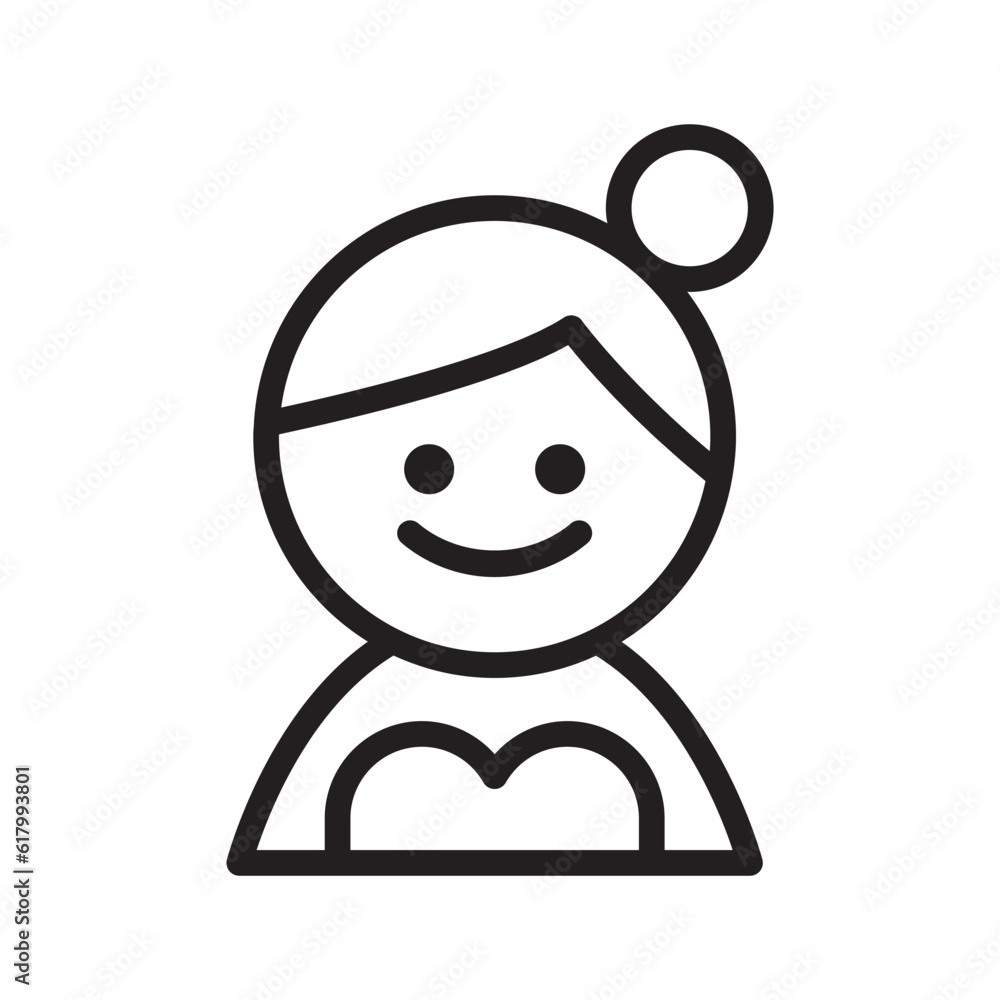 Obraz premium Bride icon