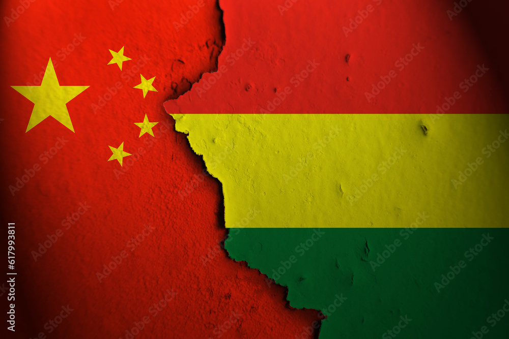 Relations between china and Bolivia. China vs Bolivia.