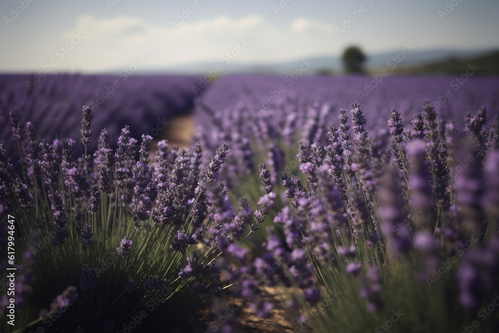 Obraz premium lavender in the field