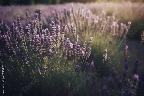 lavender in the field