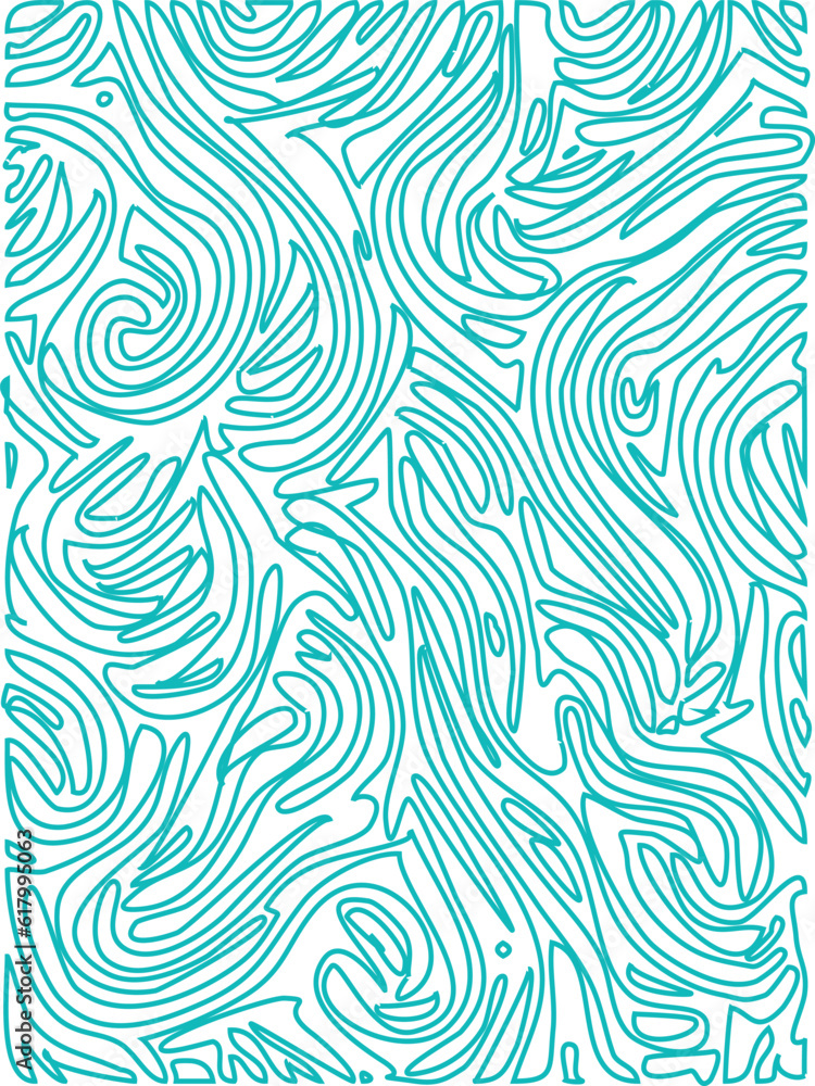 Abstract Seamless Zebra Wavy Lines Pattern Background Abstract Seamless Zebra Wavy Lines Pattern Background