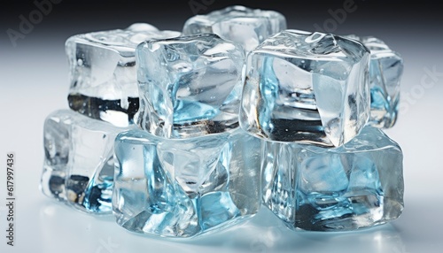 melting cubes