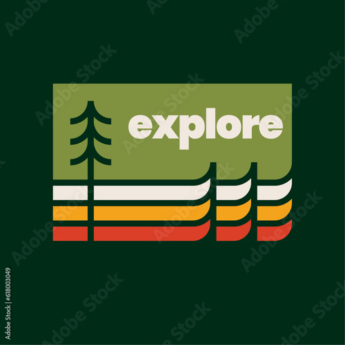 adventure outdoor badge