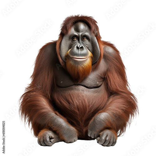 orangutan isolated