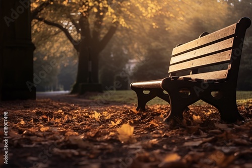 Bench in Autumn