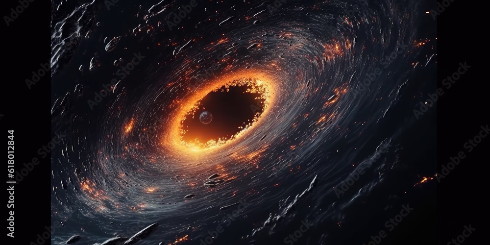 Black Hole Digital Animation