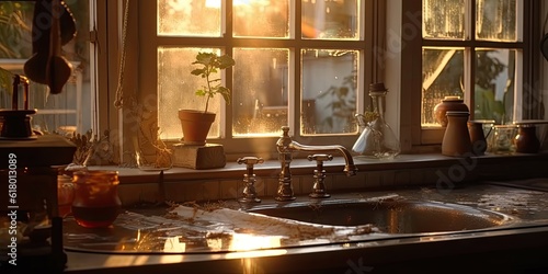 Sunlit Sink Reflection © dasom