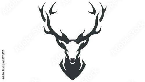 Graceful Stag: A Vector Deer Illustration