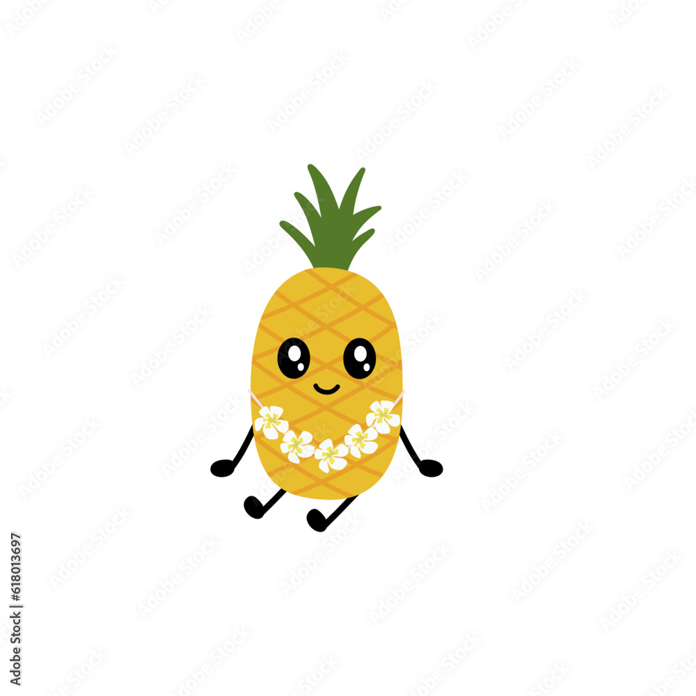 Obraz premium Summer Pineapple