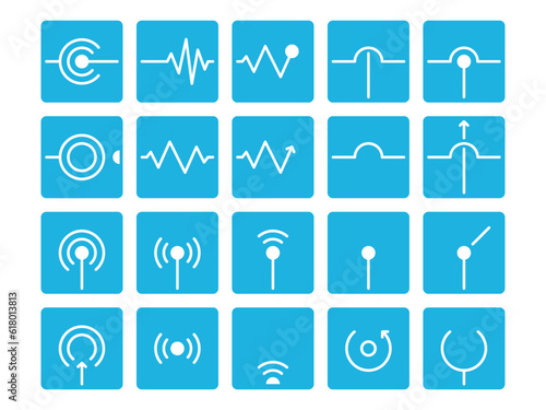 データ通信アイコンセット2