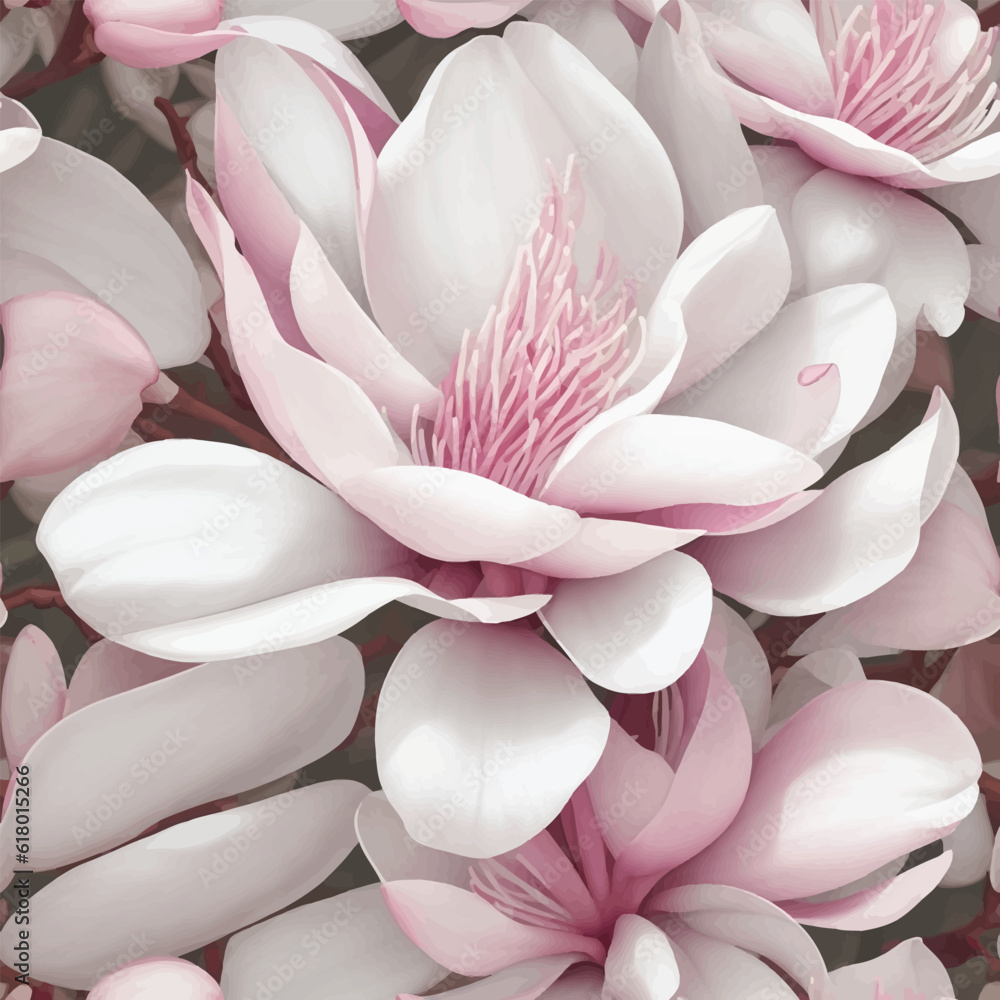 abstract flower pattern design for element illustration