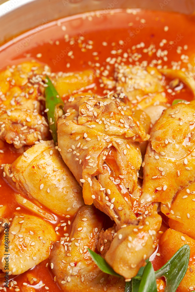 Braised Spicy Chicken, Chicken Stew Braised Spicy Chicken, Chicken Stew
