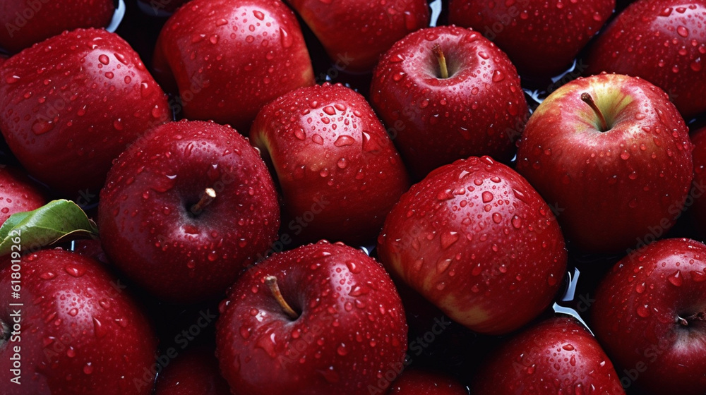 apple background collection of healthy food fruit and vegetables, natural background of fresh sweet apple representing concept of organic fruit, healthy eating, fresh ingredient