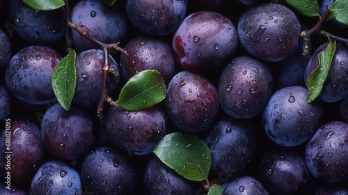 prune background collection of healthy food fruit and vegetables, natural background of fresh sweet prune representing concept of organic fruit, healthy eating, fresh ingredient