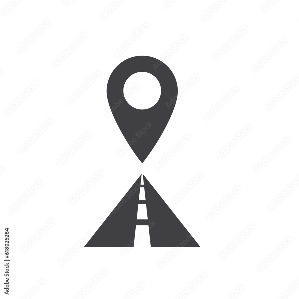 location point icon vector element design template location point icon vector element design template